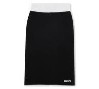 Dkny - Reversible Straight Skirt - Black Ecru - Girl - 12 Years