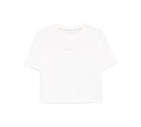 DKNY rhinestone logo T-shirt - White S-M-L-XL