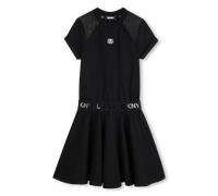 Dkny - Short Sleeve Dress - Black - Girl - 6 Years