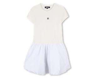 Dkny - Short Sleeve Dress - Gold Yellow - Girl - 6 Years
