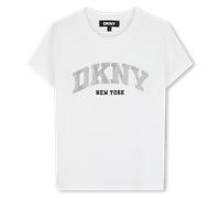 Dkny - Short Sleeve T-shirt - Offwhite - Girl - 4 Years