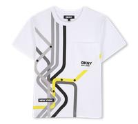 Dkny - Short Sleeve T-shirt - White - Boy - 8 Years