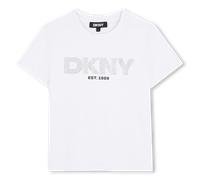 Dkny - Short Sleeve T-shirt - White - Girl - 12 Years