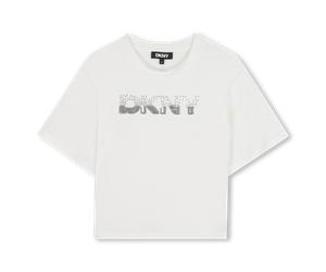 Dkny - Short-sleeved T-shirt - Offwhite - Girl - 16 Years