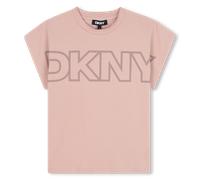 DKNY Girl's D62412 T-Shirt, Poudry, 16 Years