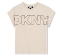 Dkny - Short-sleeved T-shirt - Sand - Girl - 4 Years