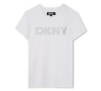 Dkny - Short-sleeved T-shirt - White - Girl - 6 Years