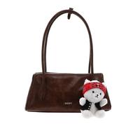 DKNY shoulder bag Amelie Bowling Bag Walnut brown