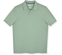 DKNY Soft Cotton Polo Shirts for Men - Modern Fit, Quick Dry, Casual Mens Polo Shirts Short Sleeve, Parkway, Large