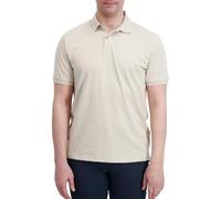 DKNY Soft Cotton Polo Shirts for Men - Modern Fit, Quick Dry, Casual Mens Polo Shirts Short Sleeve, Sand, Medium