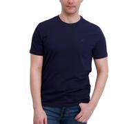DKNY Soft Cotton T-Shirt for Men - Plain Casual & Dress Crew Neck Tee, Comfortable Premium Classic Fit Mens Tshirt, Navy, Medium