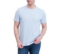 DKNY Soft Cotton T-Shirt for Men - Plain Casual & Dress Crew Neck Tee, Comfortable Premium Classic Fit Mens Tshirt, Cerulean Blue, S