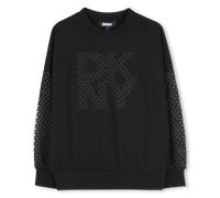Dkny - Sweatshirt - Black - Girl - 10 Years