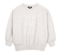 Dkny - Sweatshirt - Chine Beige - Girl - 5 Years