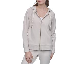 Dkny Two Tone Logo Full Zip Sweatshirt