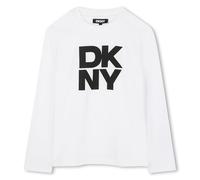 Dkny - Long Sleeve T-shirt - White - Unisex - 10 Years