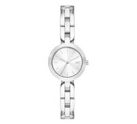 DKNY Watch for Women City Link, Three Hand movement, 26mm Silver Stainless Steel case with a Stainless Steel strap, NY6626