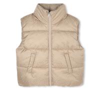 Dkny - Water-repellent Sleeveless Down Jacket - Stone - Girl - 14 Years