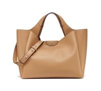 DKNY Women Willa Satchel 100% Polyurethane, Cappuccino, Large