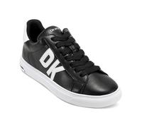 DKNY Women's Abeni Lace Up Trainers, Black and White, 5.5 UK