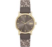 DKNY Women's Analog Quartz Watch with Nylon Strap NY6691