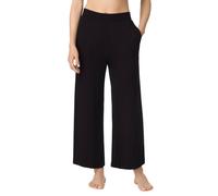 DKNY Women's Ankle length cropped separate sleep pant with pockets in black | Size: Large DKNY Black L