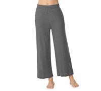 DKNY Women's Ankle length cropped separate sleep pant with pockets in grey | Size: Medium DKNY Grey M