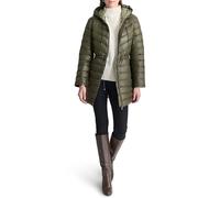 DKNY Women's Anorak Light-Weight Puffer, Loden, M