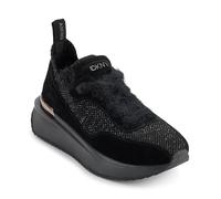DKNY Women's Aveline Lace Up Sn Trainers, Black, 7 UK