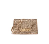 DKNY Women's Avril Wallet On A String Glitter Gold DKNY Gold One Size
