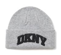 DKNY Women's Beanie Logo Varsity Hat, Storm, One Size