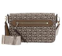 DKNY Women's Bryant Ave Mid Flap Crossbody Bag, Chino/Shitake, Chino/Shitake, Small