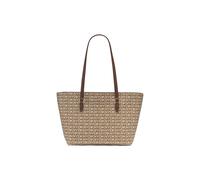 DKNY Women's Bryant Avenue Medium Logo Tote Bag Choc Multi in Brown DKNY Brown One Size