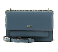 DKNY Women's Bryant Chain Flap Crossbody, Coastal Blue, Coastal Blue, Small
