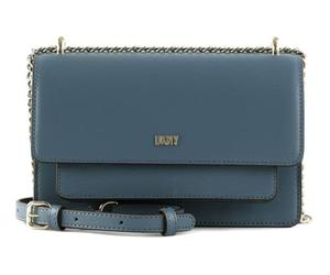 DKNY Women's Bryant Chain Flap Crossbody, Coastal Blue, Coastal Blue, Small