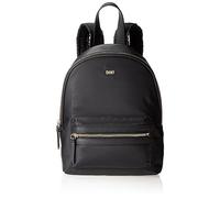 DKNY Women's Casey Medium Backpack, Blk/Gold, M