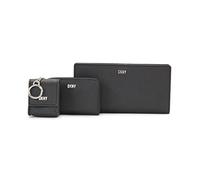 DKNY Women's Casual Phoenix 3 in 1 Box Set Classic Wallet, Black/Silver, One Size, Casual Phoenix 3 in 1 Box Set Classic Wallet