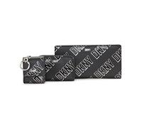 DKNY Women's Casual Phoenix 3 in 1 Box Set Classic Wallet, BLK/WHT, One Size, Casual Phoenix 3 in 1 Box Set Classic Wallet