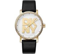 DKNY Women's DK1L035L0025 Soho 36mm Quartz Watch in Black DKNY Black One Size