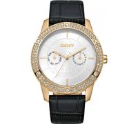 DKNY Women's DK1L056L0025 40mm Quartz Watch in Black DKNY Black One Size