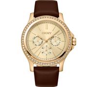 DKNY Women's DK1L064L0025 40mm Quartz Watch in Brown DKNY Brown One Size