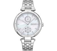 DKNY Women's DK1L066M0045 Downtown 38mm Quartz Watch in Silver DKNY Silver One Size