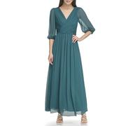 DKNY Women's Ed2hi313-fg5-16 Dress, Forest Grn, 20