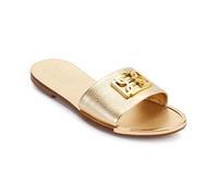 DKNY Women's Flat Sandals Slide, Gold, 5 UK