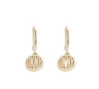 DKNY Women's Gold Logo Drop Earrings - Gold DKNY Gold One Size