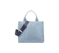 DKNY Women's Hadlee Tote Bag Logo Print Denim in Blue DKNY Blue One Size