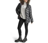 DKNY Women's Hooded Down-Filled Short Puffer Jacket, Black, XS
