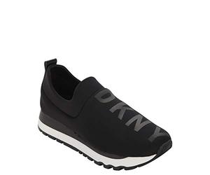 DKNY Women's Jadyn Lightweight Slip on Comfort Sneaker, Black Ashton, 3.5 UK