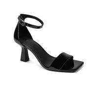DKNY Womens Krazz - Ankle Strap 75mm Heeled Sandal, Black, 9 UK