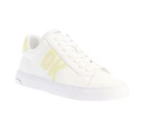 DKNY Womens/Ladies Abeni Leather Lace Up Trainers - White - 5 UK - White - 100% Mixed